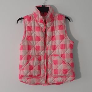 Vest pink and gray